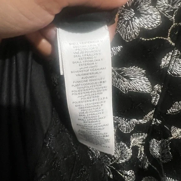 Adrianna Papell Border embroidery midi dress size 12 - Picture 6 of 13